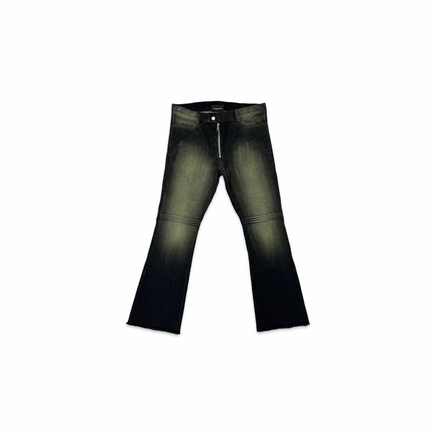 Vintage Black Potassium Geno Moto Flare Pants