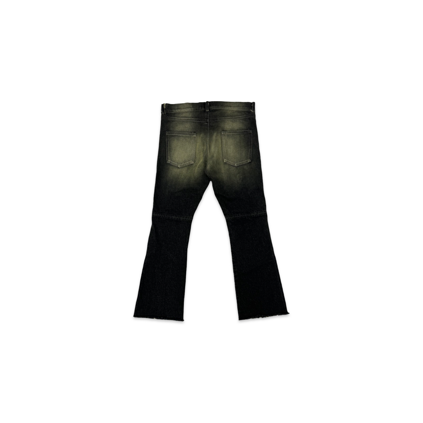 Vintage Black Potassium Geno Moto Flare Pants
