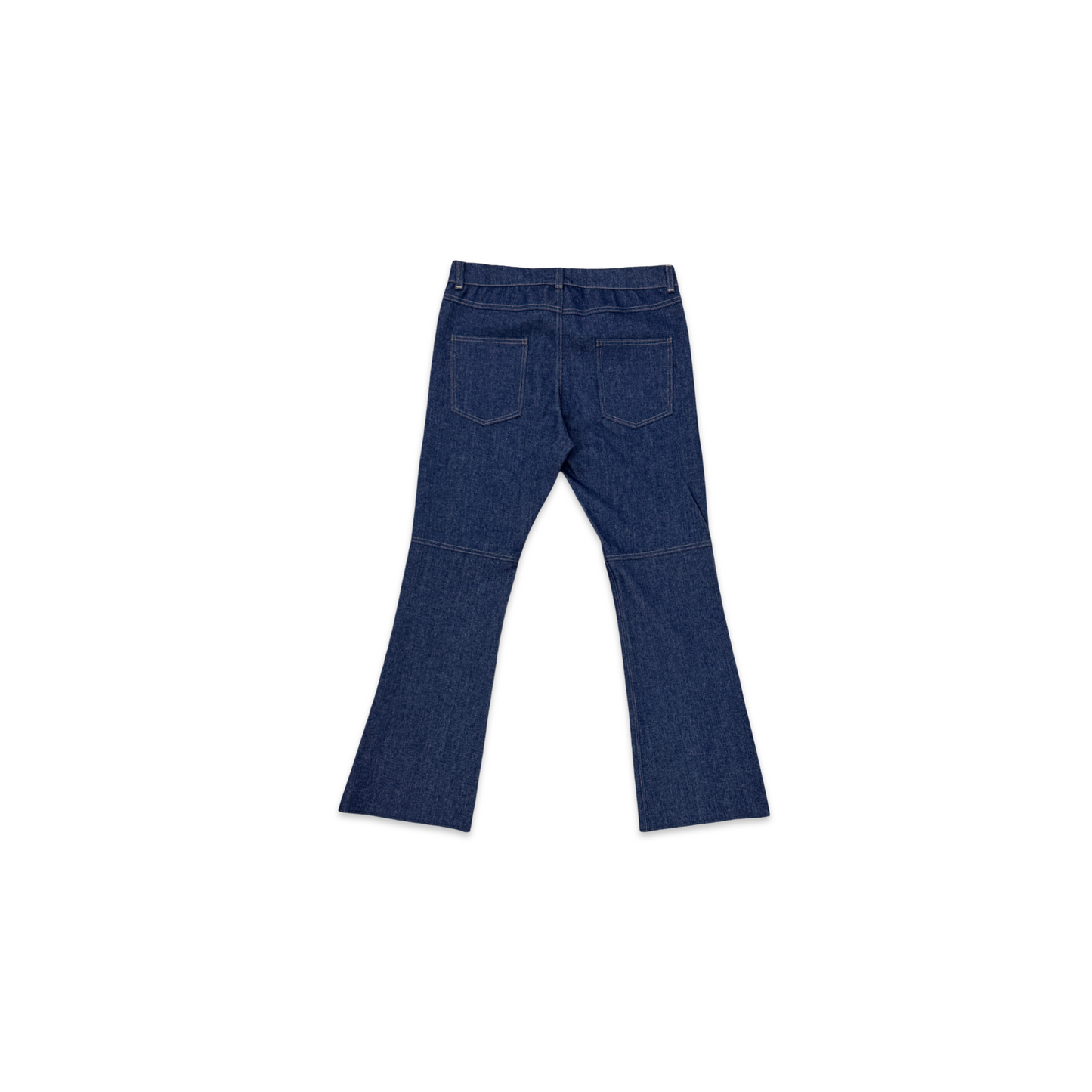 Raw Denim Geno Moto Flare Pant