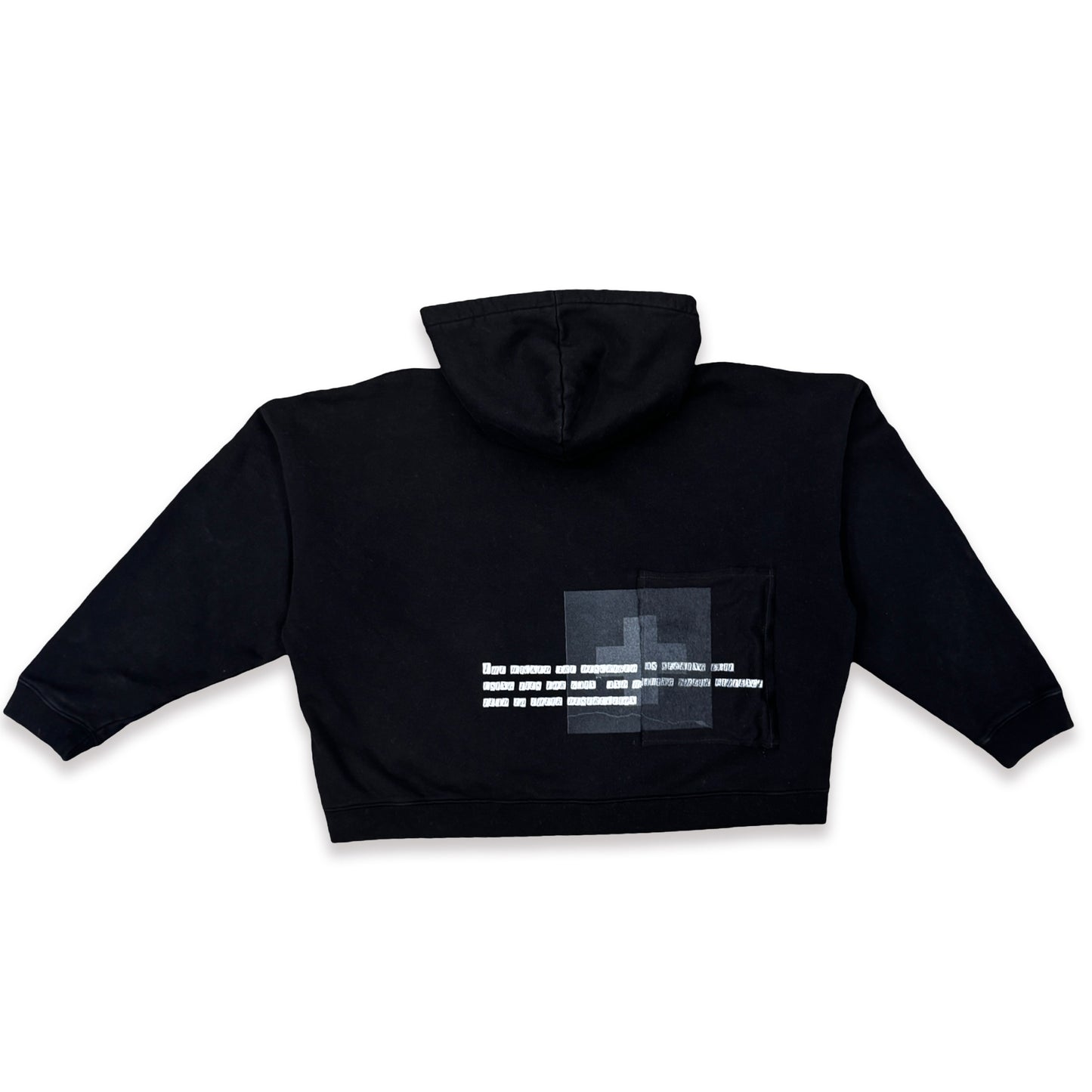Sacrifice Patch Zip Up Hoodie