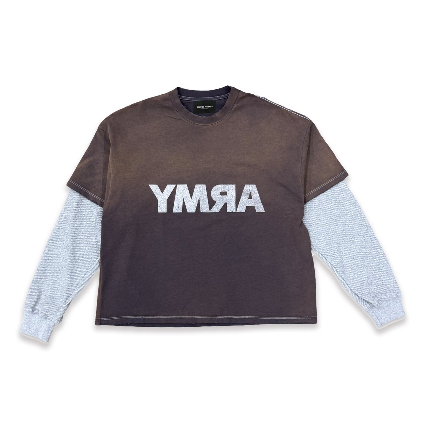 Potassium Plum Reversed Army Tee