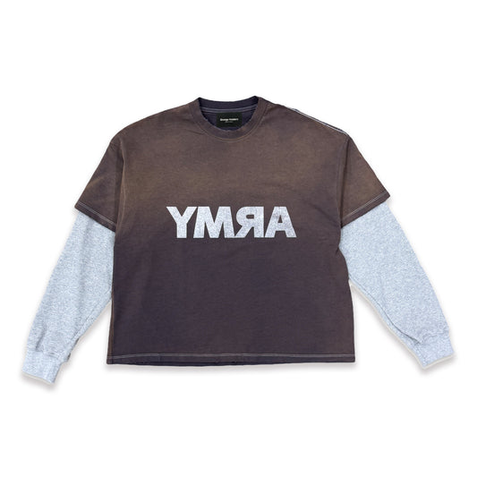 Potassium Plum Reversed Army Tee