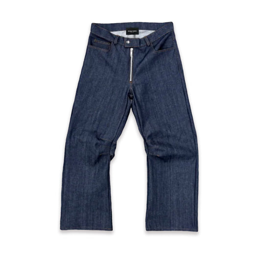 Raw Denim Geno Moto Pants